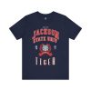 7064480290699653749_2048.jpeg Proud Jackson State Univ Tiger Men's Red Jersey Short Sleeve Tee
