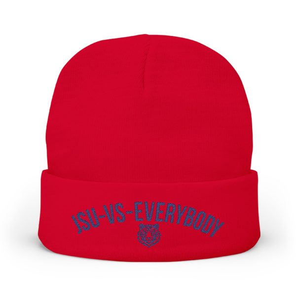 JSU vs Everybody Knit Embroidered Beanie