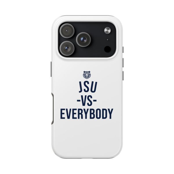 JSU vs Everybody Tiger White Navy Cell Phone Case