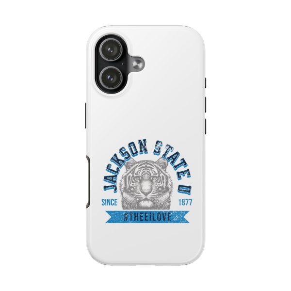 Jackson State Univ #TheeILove Blue - White Case