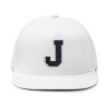 Thee Shirts "J" Navy Embroidered Bill Cap
