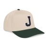 7964637714973895185_2048.jpeg Thee Shirts "J" Two Tone Embroidered Bill Cap