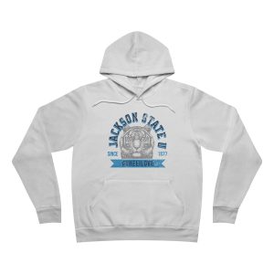 Jackson State Univ #TheeILove Men's Baby Blue Fleece Pullover Hoodie
