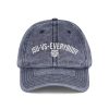 JSU vs Everybody Tiger White Embroidered Vintage Dad Cap