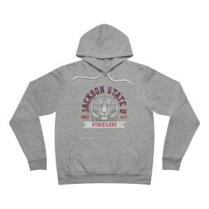8478241106597166314_2048.jpeg Jackson State Univ #TheeILove Men's White Fleece Pullover Hoodie