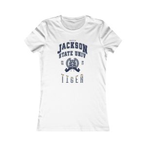 Proud Jackson State Univ Tiger Women's Navy Favorite Tee