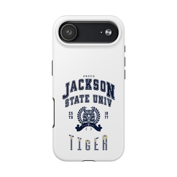 8699040347796460200_4096.jpeg Proud Jackson State Univ Tiger Navy - White Case
