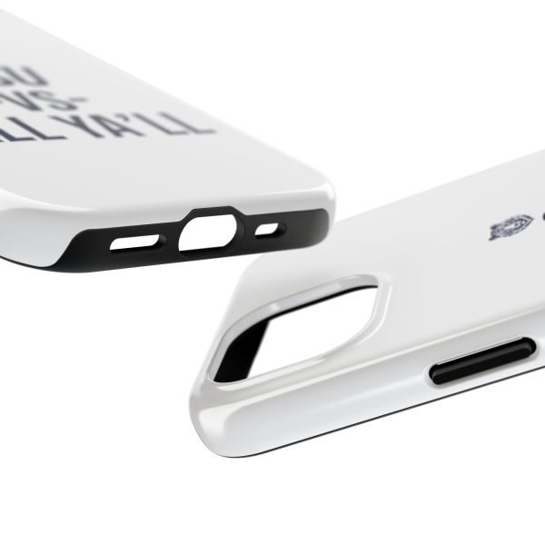 JSU vs All Ya'll Tiger White Navy Cell Phone Case