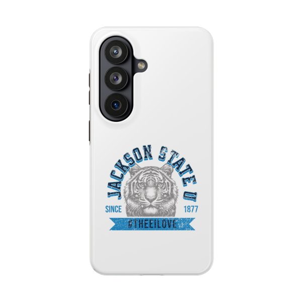 Jackson State Univ #TheeILove Blue - White Case