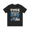 9183405710315454776_2048.jpeg #TheeILove Jackson State U Tigerhead Men's Baby Blue Jersey Short Sleeve Tee