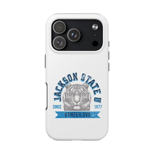 Jackson State Univ #TheeILove Blue - White Case