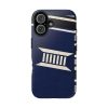 Thee Shirts - JSU Graduation Stole - Navy Phone Case