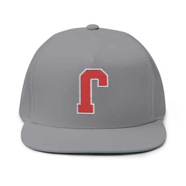 Thee Shirts "J" Red Backwards Embroidered Bill Cap