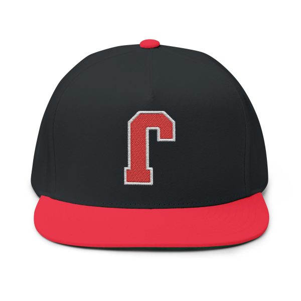 Thee Shirts "J" Red Backwards Embroidered Bill Cap