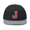 18250997716965486567_2048.jpeg Thee Shirts "J" Red Embroidered Bill Cap