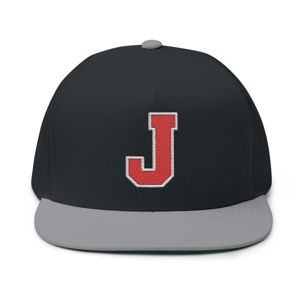 18250997716965486567_2048.jpeg Thee Shirts "J" Red Embroidered Bill Cap
