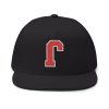 Thee Shirts "J" Red Backwards Embroidered Bill Cap