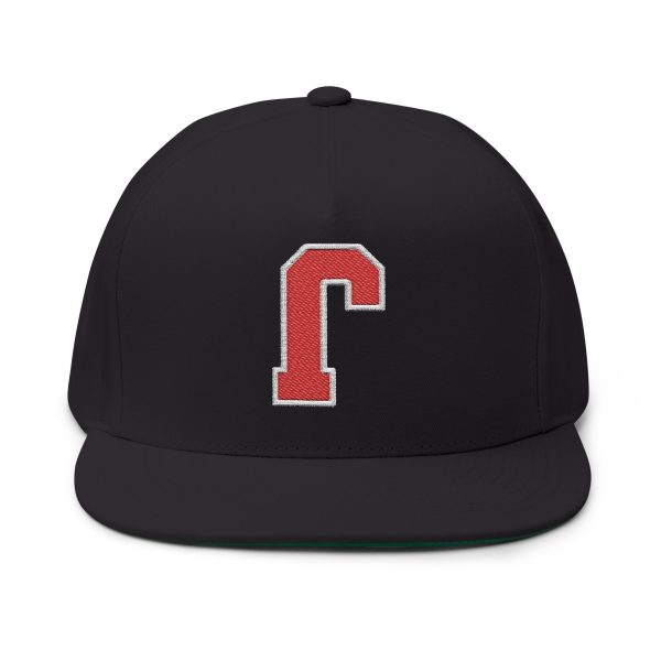 Thee Shirts "J" Red Backwards Embroidered Bill Cap