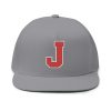 6503021547555945940_2048.jpeg Thee Shirts "J" Red Embroidered Bill Cap