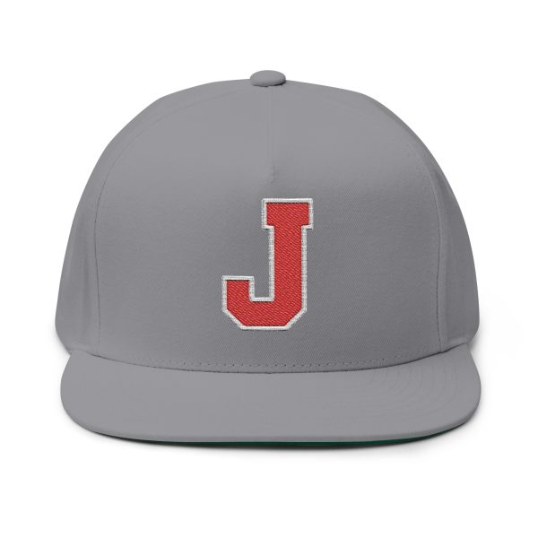 6503021547555945940_2048.jpeg Thee Shirts "J" Red Embroidered Bill Cap