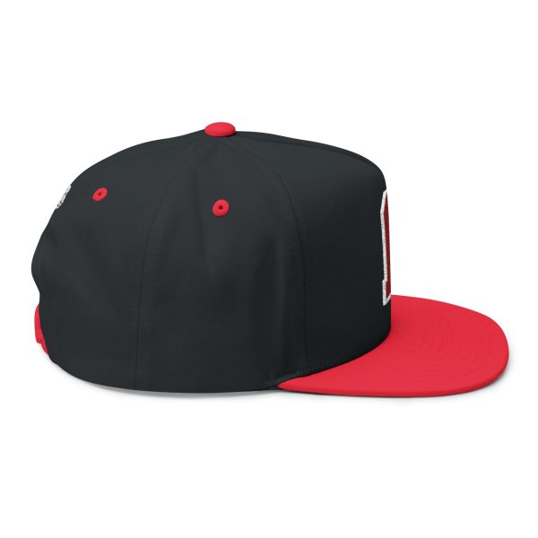 Thee Shirts "J" Red Backwards Embroidered Bill Cap