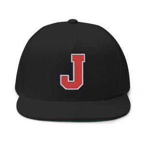 9741376534248987263_2048.jpeg Thee Shirts "J" Red Embroidered Bill Cap