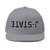 Thee Shirts J-State Backwards Navy Embroidered Bill Cap