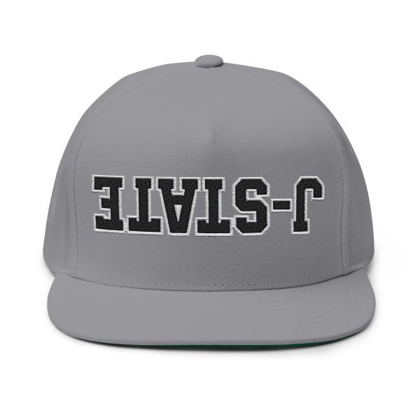Thee Shirts J-State Backwards Navy Embroidered Bill Cap