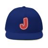 Thee Shirts "J" Red Graffiti Embroidered Bill Cap
