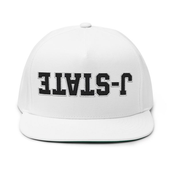 Thee Shirts J-State Backwards Navy Embroidered Bill Cap