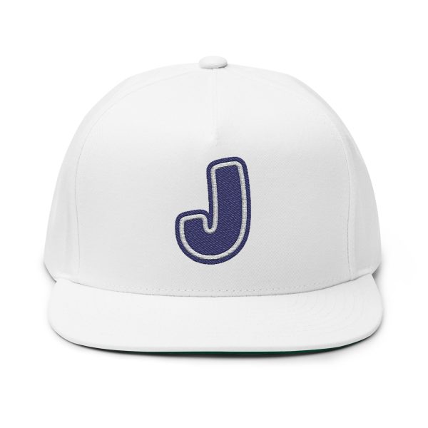 18027848346504871490_2048-1.jpeg Thee Shirts "J" Navy Graffiti Embroidered Bill Cap