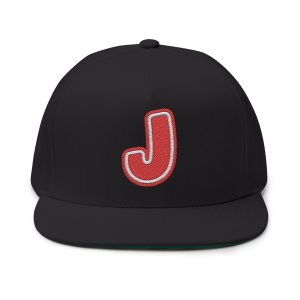 1920909771000811134_2048-1.jpeg Thee Shirts "J" Red Graffiti Embroidered Bill Cap