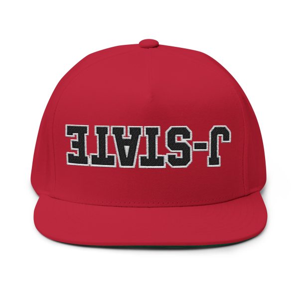 Thee Shirts J-State Backwards Navy Embroidered Bill Cap