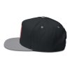 Thee Shirts "J" Red Graffiti Embroidered Bill Cap